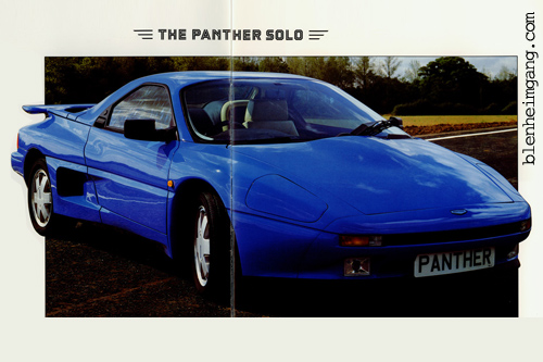 Blenheim Cars : Panther Solo 2