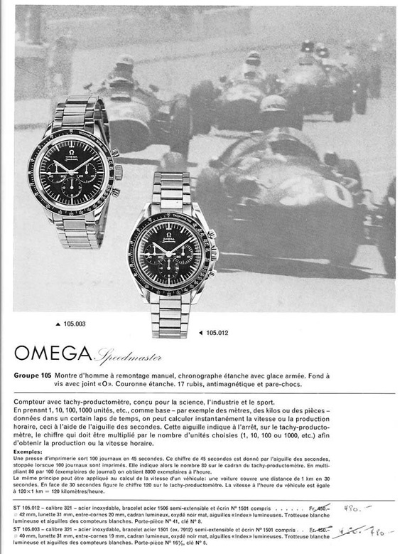 Blenheim Timepiece : Omega Speedmaster