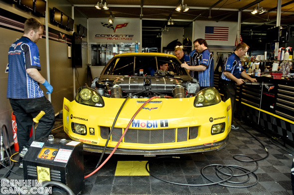 Le Mans, jour 3. Visite chez Corvette.
