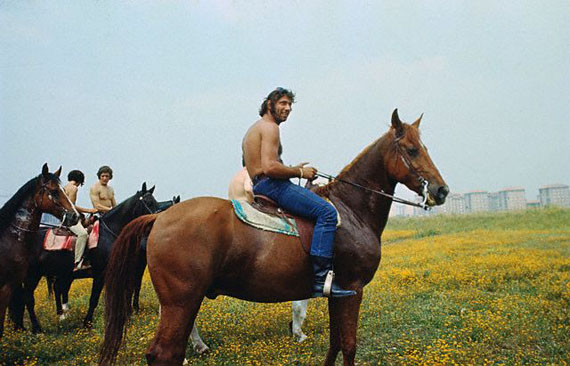 Joe Namath Atop a Horse