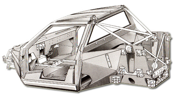 Lancia ECV frame