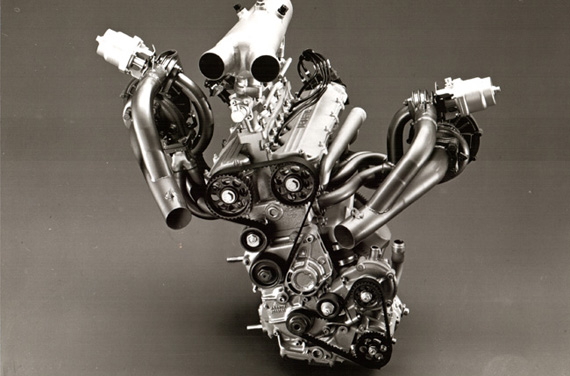 Lancia ECV triflux engine