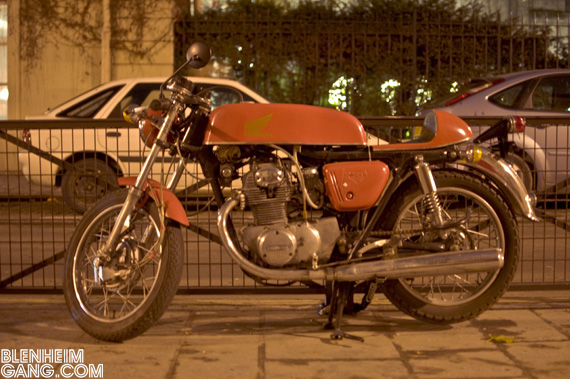 Honda motorbike
