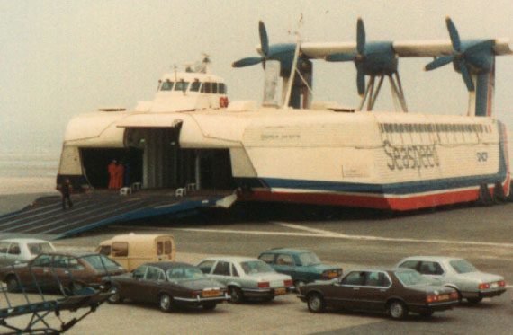 Sedam N500 Naviplan Hovercraft c/n N500-02 SNCF Calais Hoverport