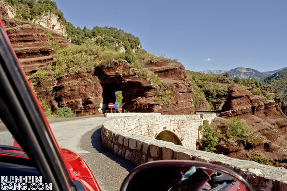 Blenheim Coupe des Alpes : Gorges de Daluis