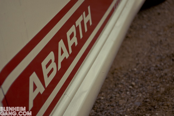 Abarth Punto Evo stripping