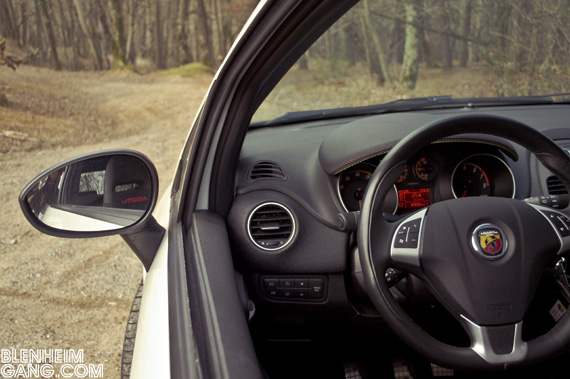 Abarth Punto Evo dashboard
