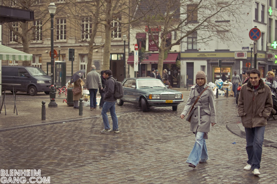 Mercedes W123 Coupé - Bruxelles