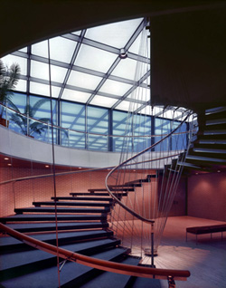 GM Tech Center : stairs