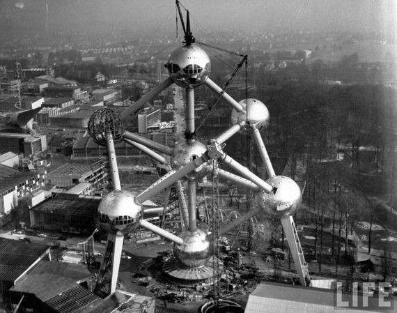 Atomium Construction Atomium Construction Bruxelles