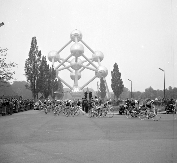 Atomium cyclisme Atumium Bruxelles