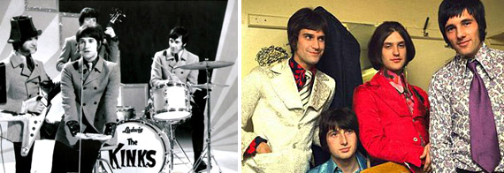 Les Kinks avaient de beaux habits, ceci leur valut leur nom