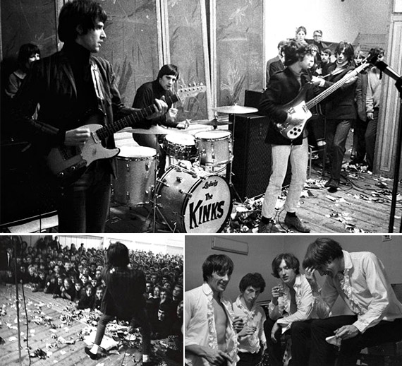 Les Kinks suaient beaucoup sur scène