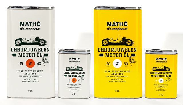 Chromjuwelen Motor Ãl (15W-40, 20W-50) powered by Mathé® â Specially formulated for classic cars