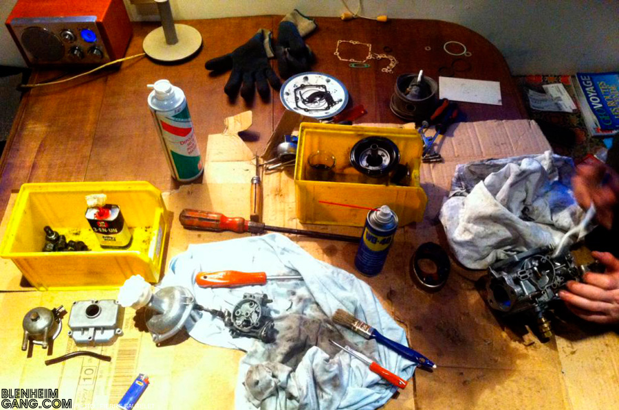 BLENHEIM CARBURETOR REHAB RUN