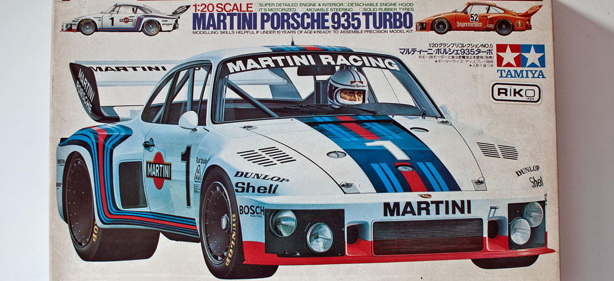 TAMIYA GC2005 PORSCHE 935 TURBO MARTINI 1/20 VINTAGE