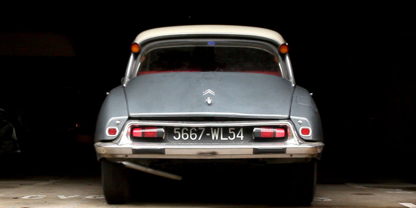 CITROËN ID19, JOUR DE PLUIE / VIDEO