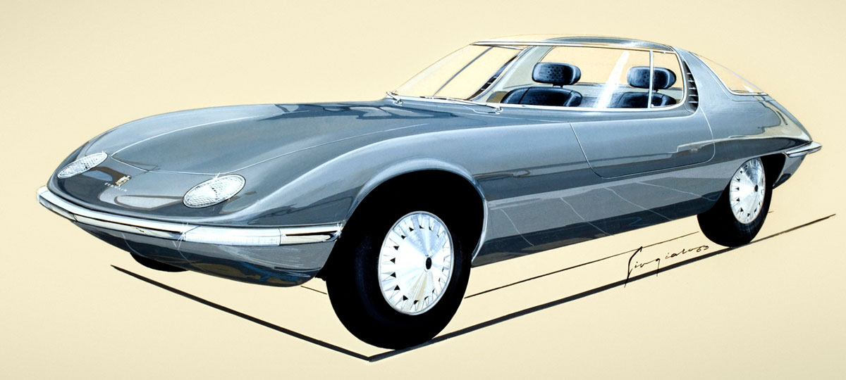 GIORGETTO GIUGIARO, CATALOGUE RAISONNABLE #1 : LES ANNÉES 60