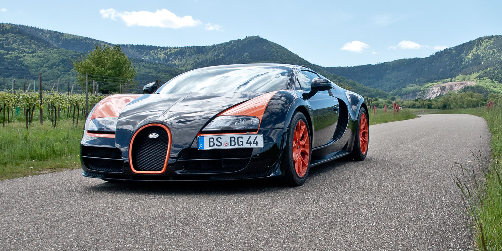 BUGATTI VEYRON GRAND SPORT VITESSE, BLENHEIM TEST