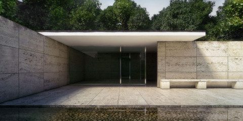 LE PAVILLON DE MIES VAN DER ROHE